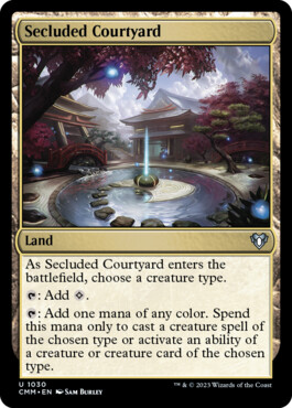 Secluded Courtyard - Commander Masters