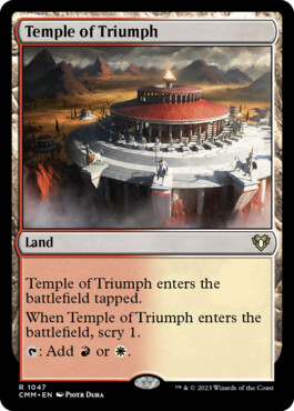 Temple of Triumph - Commander Masters