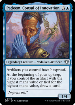 Padeem, Consul of Innovation - Commander Masters