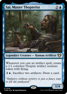 Sai, Master Thopterist - Commander Masters