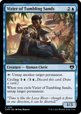 Vizier of Tumbling Sands - Commander Masters