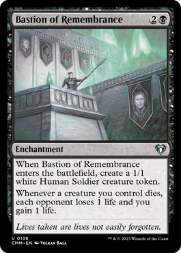 Bastion of Remembrance - Commander Masters