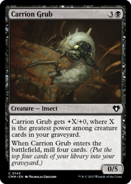 Carrion Grub - Commander Masters