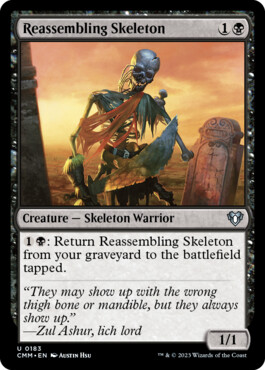 Reassembling Skeleton - Commander Masters