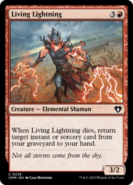Living Lightning - Commander Masters