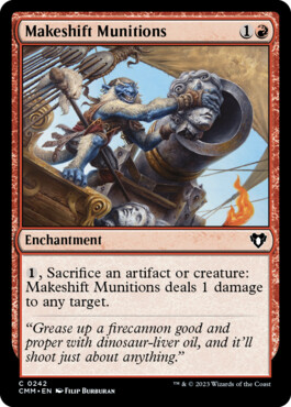 Makeshift Munitions - Commander Masters