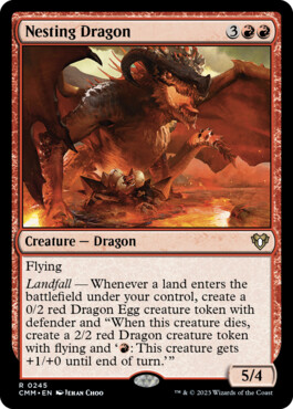 Nesting Dragon - Commander Masters