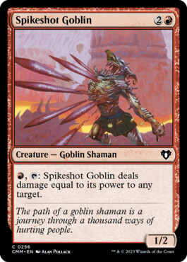 Spikeshot Goblin - Commander Masters
