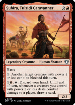 Subira, Tulzidi Caravanner - Commander Masters