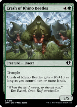 Crash of Rhino Beetles - Commander Masters