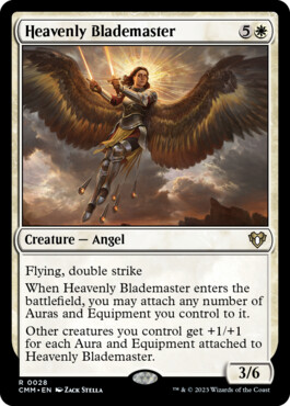 Heavenly Blademaster - Commander Masters