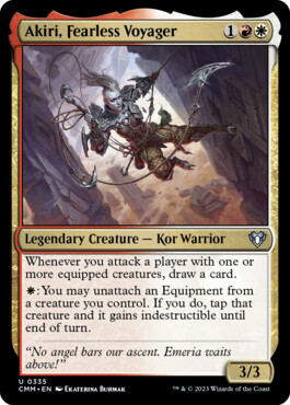 Akiri, Fearless Voyager - Commander Masters