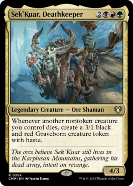 Sek'Kuar, Deathkeeper - Commander Masters