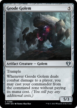 Geode Golem - Commander Masters
