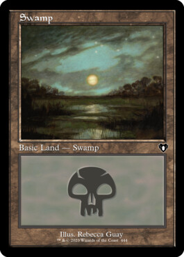 Swamp - Commander Masters