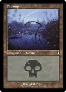 Swamp - Commander Masters