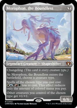 Morophon, the Boundless - Commander Masters
