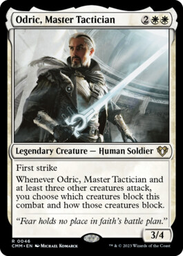 Odric, Master Tactician - Commander Masters