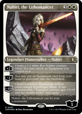 Nahiri, the Lithomancer - Commander Masters