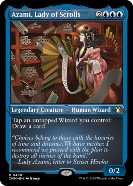 Azami, Lady of Scrolls - Commander Masters