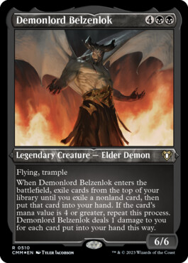 Demonlord Belzenlok - Commander Masters
