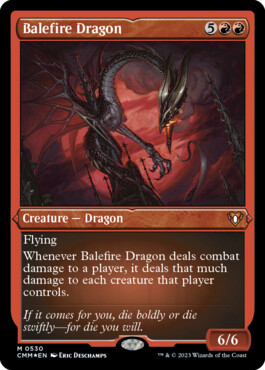 Balefire Dragon - Commander Masters