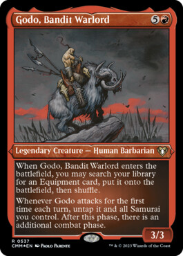 Godo, Bandit Warlord - Commander Masters