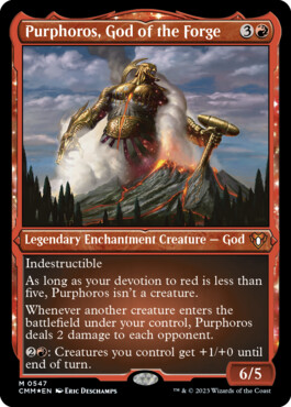 Purphoros, God of the Forge - Commander Masters