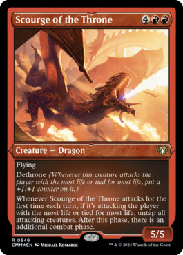 Scourge of the Throne - Commander Masters