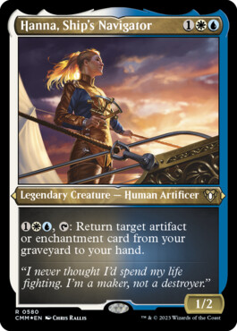 Hanna, Ship's Navigator - Commander Masters