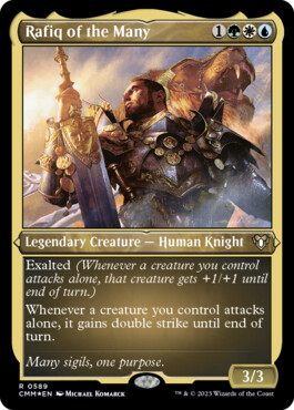 Rafiq of the Many - Commander Masters