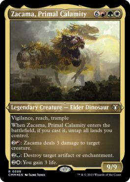 Zacama, Primal Calamity - Commander Masters