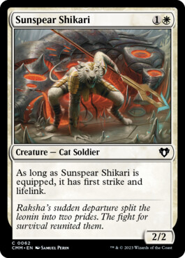Sunspear Shikari - Commander Masters