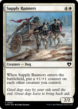Supply Runners - Commander Masters