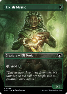 Elvish Mystic - Commander Masters