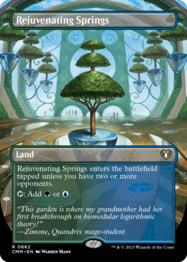 Rejuvenating Springs - Commander Masters