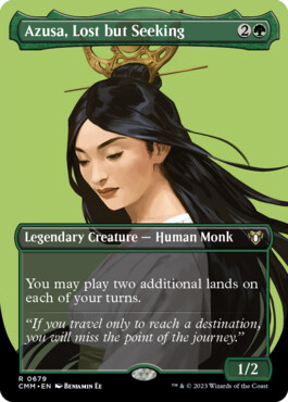 Azusa, Lost but Seeking - Commander Masters