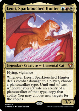 Leori, Sparktouched Hunter - Commander Masters