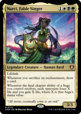Narci, Fable Singer - Commander Masters