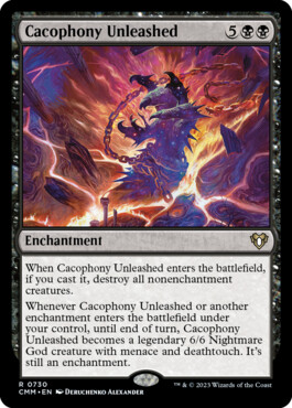 Cacophony Unleashed - Commander Masters