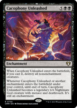 Cacophony Unleashed - Commander Masters