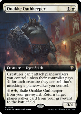 Onakke Oathkeeper - Commander Masters