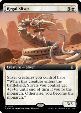 Regal Sliver - Commander Masters