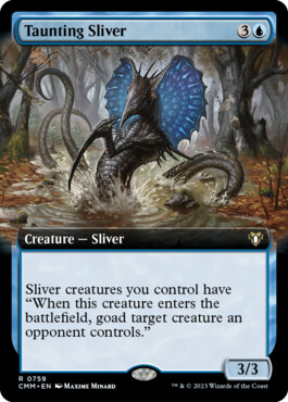 Taunting Sliver - Commander Masters