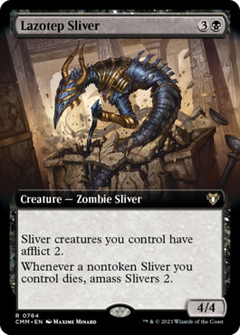 Lazotep Sliver - Commander Masters