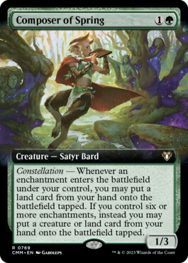 Composer of Spring - Commander Masters