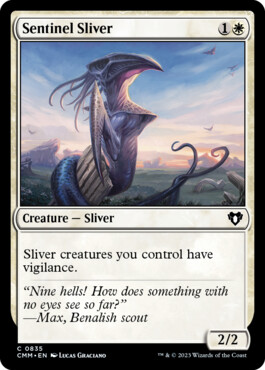 Sentinel Sliver - Commander Masters