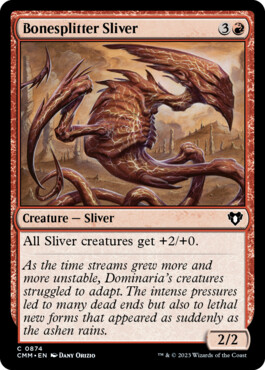 Bonesplitter Sliver - Commander Masters