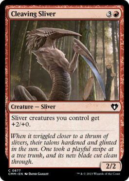 Cleaving Sliver - Commander Masters