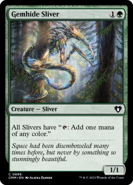 Gemhide Sliver - Commander Masters